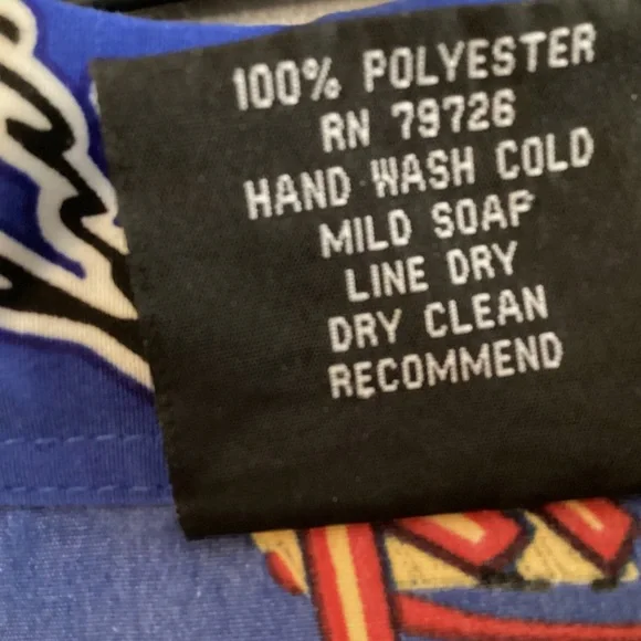 Racing Men’s Shirt Button Up Team Decals Micro Touch Arctic XL - Picture 7 of 9